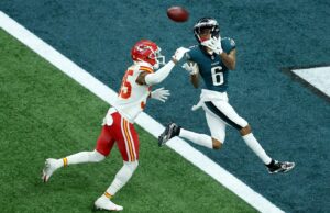 Filadelfia Eagles venció a Kansas City Chiefs, 40-22