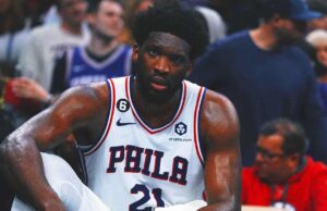 Joel Embiid se convirtió en el cuarto trimestre completo en la derrota de los 76ers ante las redes en el timbre