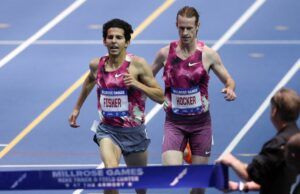Grant Fisher rompe el récord de 3kworld en los Juegos de Millrose
