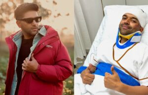 El cantante Guru Randhawa sufre lesiones graves mientras realiza un truco