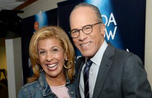 Hoda Kotb bromea Lester Holt debería 'mudarse a los burbs' después de anunciar la salida 'NBC Nightly News'