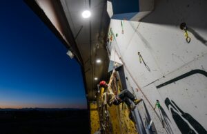 ¿Por qué Longmont es el anfitrión de la Copa Mundial de escalada de hielo?