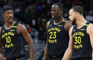 Los guerreros tienen una advertencia entre ellos, los altos goles de playoffs de la NBA: NBC Sports Bay Area y California
