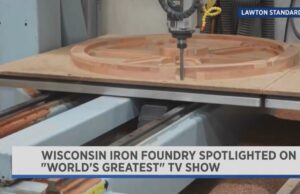 Wisconsin Iron Foundry Spotled en el programa de televisión