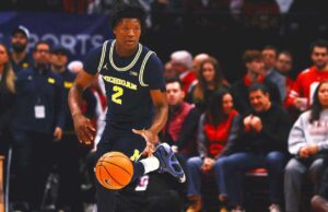 No. 15 Michigan's Stifles Nebraska, se adapta a Brice Williams en 49-46 Rock Fight