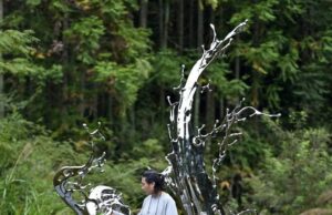 Salpicaduras de acero inoxidable por Zheng Lu abrazan la filosofía, la historia y la tecnología – Colosal