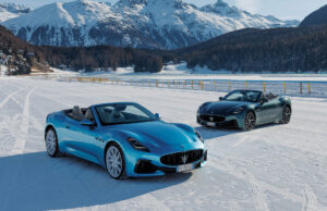 Trofeo Maserati Grancabrio uno de un hielo