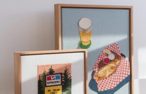 Los bordados de aguja punzante de Adrienna Matzeg evocan viajes de carretera de verano nostálgicos – Colossal