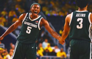 Michigan State toma el control de Big Ten con 75-62 victoria sobre Michigan