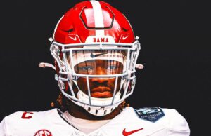 Jalen Milroe titulares 10 posibles estrellas de la NFL Combine