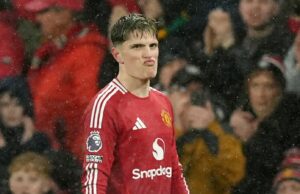 Alejandro Garnacho: Ruben Amorim hablará con Man Utd Winger después de que irrumpió en el túnel después de la sustitución de la primera mitad | Noticias de fútbol