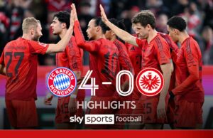 Estrellas de Musiala, Kane sale de la banca cuando Bayern Thrash Frankfurt