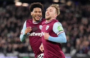 West Ham 2 – 0 Leicester