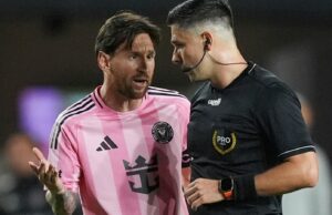 Lionel Messi: Inter Miami delantero entregó una multa para agarrar el cuello del entrenador asistente de la ciudad de Nueva York Mehdi Ballouchy | Noticias de fútbol