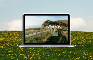 March Tech Fondo: fondos de pantalla inspirados en primavera gratuita