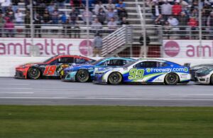 Programa de fin de semana de Atlanta, información televisiva para la Copa NASCAR, Xfinity, camiones
