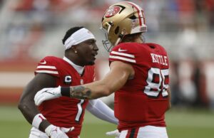 George Kittle: Tengo que construir una ofensiva de manera diferente sin Deebo Samuel
