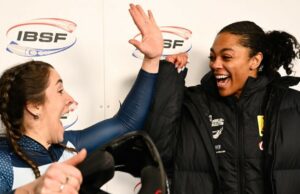 Kaysha Love Ties for Monobob World Cup Win