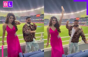 Urvashi Rautela baila a Dabidi Dibidi con Orry durante el partido de India vs Pakistán; Broma de los internautas, 'Feliz solo para Daaku Maharaaj …'