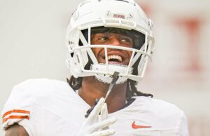 Texas WR Isaiah Bond, RB Jaydon Blue Feel que pueden vencer el récord de tablero de 40 yardas de Xavier Worthy: 'podría ejecutar un 4.1'