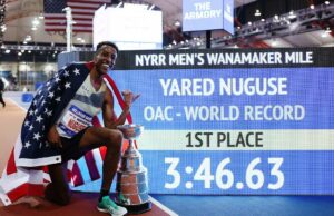 Yared Nuguse establece un nuevo récord mundial de millas cubiertas