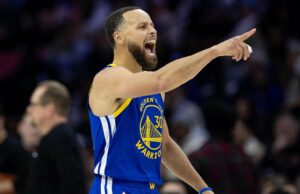 MIRADA: Stephen Curry se sumerge por primera vez en seis años, pero los guerreros Miss Jimmy Butler están perdidos ante 76ers