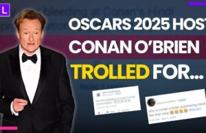 El debut hindi de Conan O'Brien en Oscars 2025 Sparks Reacciones mixtas (ver video)