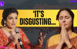 Raveena Tandon condena a los hombres filmando a Katrina Kaif mientras toma santo sin su consentimiento