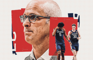 La marcha de UConn: en la parte superior, en el borde y realmente incómoda