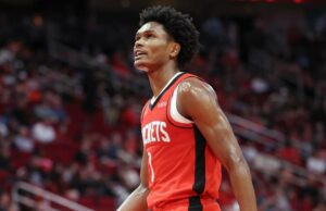 Amen Thompson de Rockets salió hasta dos semanas después de herir el tobillo en los minutos finales de victoria de 29 puntos, por informe