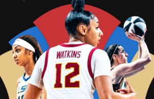 En Los Ángeles, repleto de estrellas, es el espectáculo de Juju Watkins