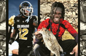 Conoces a Travis Hunter el fenómeno de 2 vías. ¿Pero una estrella de 2 deportes? Da un paseo en su bote de pesca