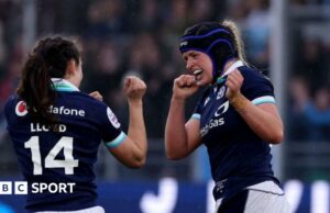Seis naciones femeninas: Escocia Triunfo en Thriller contra Gales