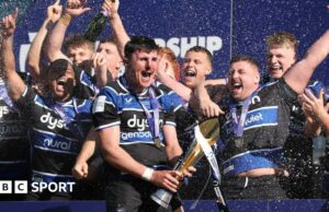 Final de la Copa Premiership: Exeter 14-48 Baño – Sequía del trofeo de extremo azul, negro y blancos