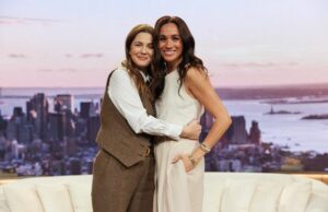 Drew Barrymore 'Envidious' de Meghan Markle durante el Príncipe Harry Chat, afirma un experto en lenguaje corporal