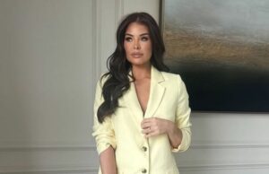 Jess Wright Nails Spring Styling con 'Beyond Dreamy' Yellow Blazer de Highstreet Brand