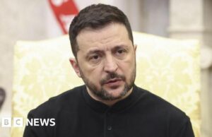 Los líderes europeos se unen detrás de Zelensky después del choque de Trump