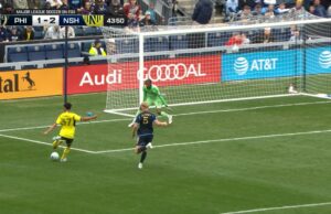 Ahmed Qasem obtiene puntajes en 44 'para darle a Nashville una ventaja de 2-1 sobre Filadelfia