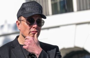 Mapa de dogado del mundo del almizcle cuando Trump advierte a Tesla Vandals