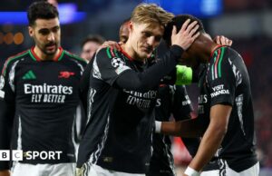 PSV 1-7 Arsenal: los artilleros récord disfrutan de la temporada de carnaval en Eindhoven