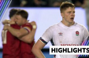 Gales Dash Inglaterra U20S Grand Slam Dream