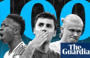 Los 100 mejores futbolistas masculinos del mundo 2024