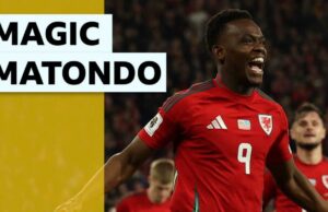 Gales 3-1 Kazajstán: el rabino Matondo anota el primer gol internacional en la victoria de la Copa Mundial