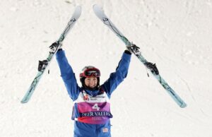 Jaelin Kauf gana el título general de la Copa Mundial en Moguls