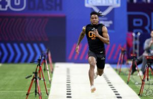 Isaiah Bond rápido, pero no es digno de rápido, en 40 en la NFL Combine