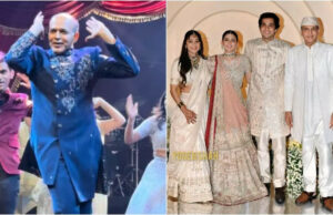 Ashutosh Gowariker muestra sus movimientos de baile mientras interpreta a Mitwa desde Lagaan en la boda de Sonk Gowariker's Wedding Sangeet: Watch Video | Noticias de la película hindi