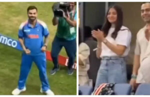 ¡El amor de Virat Kohli en el límite! Su adorable celebración para Anushka Sharma gana corazones en Champions Trophy 2025 – Video de vista |