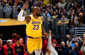 LeBron James primero con 50k puntos en la temporada regular de la NBA, playoffs