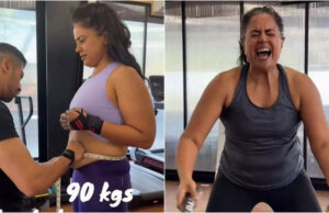 Sameera Reddy abraza el entrenamiento con pesas en 2025: 'Me desperté este año 90 kg sintiéndose como basura' | Noticias de la película hindi