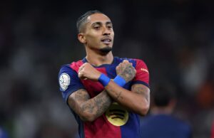 El as Raphinha del FC Barcelona llamó a 'el mejor del mundo'